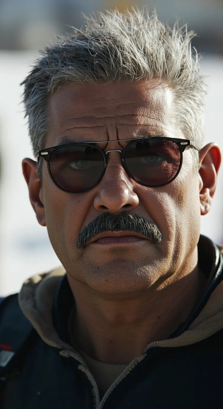 ai character: sus man background