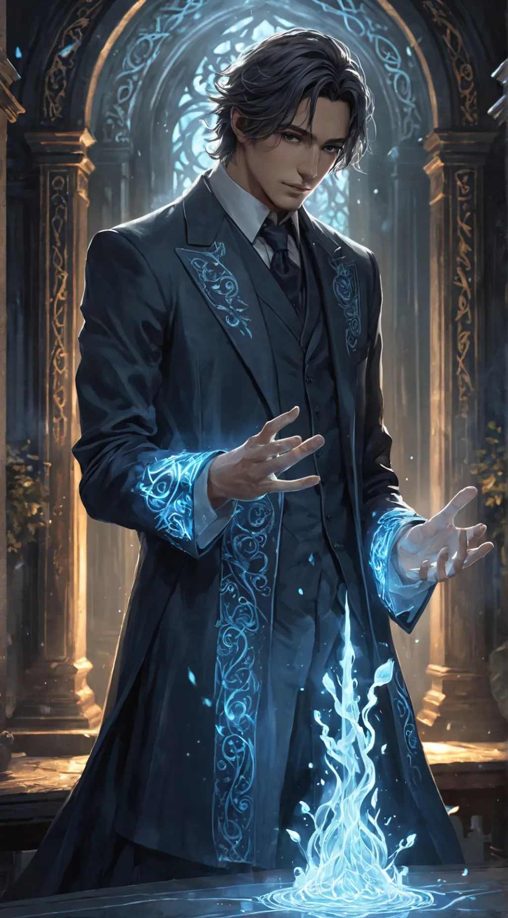 ai character: Lucius background