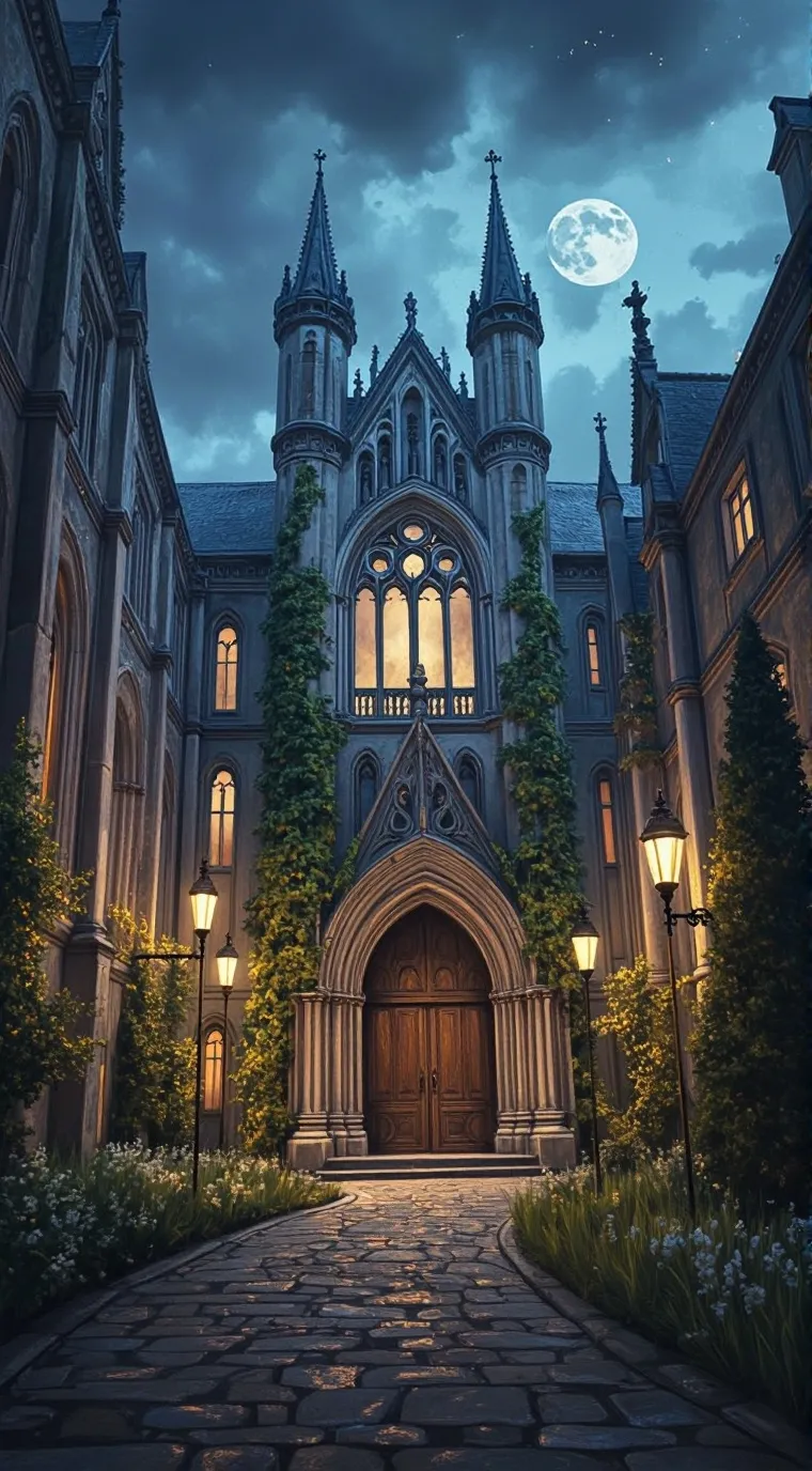 ai character: bishon academy  background