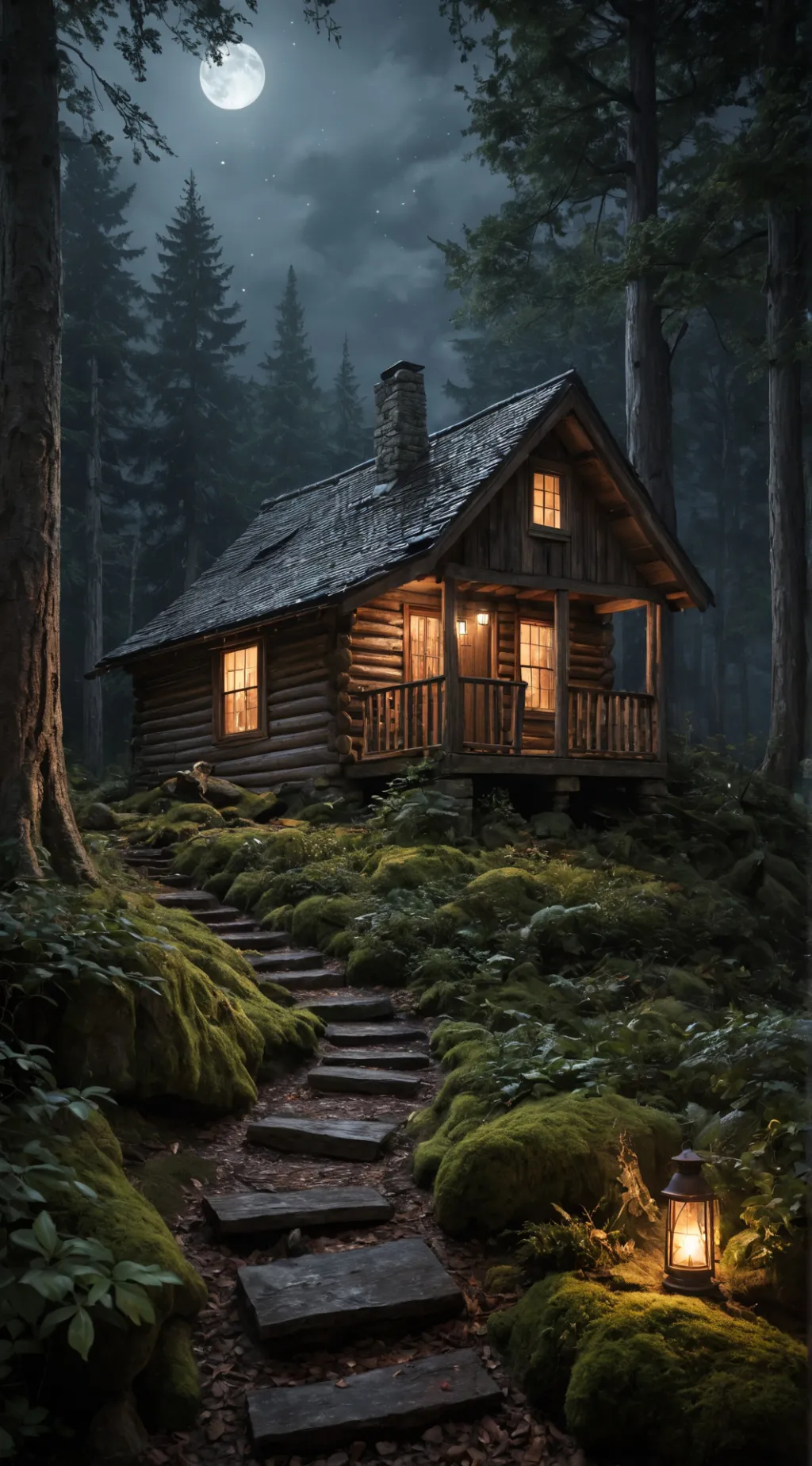 ai character: ch horror background