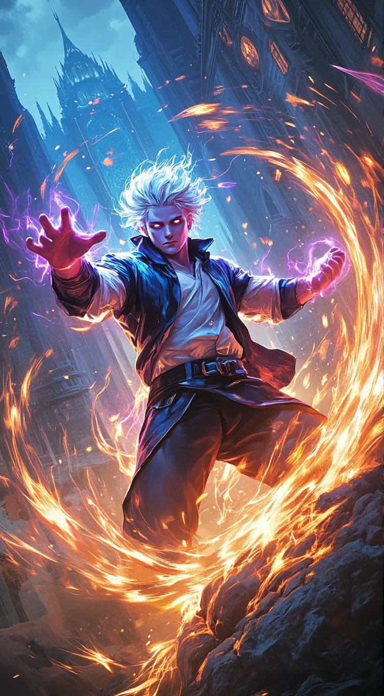 ai character: forsaken  background