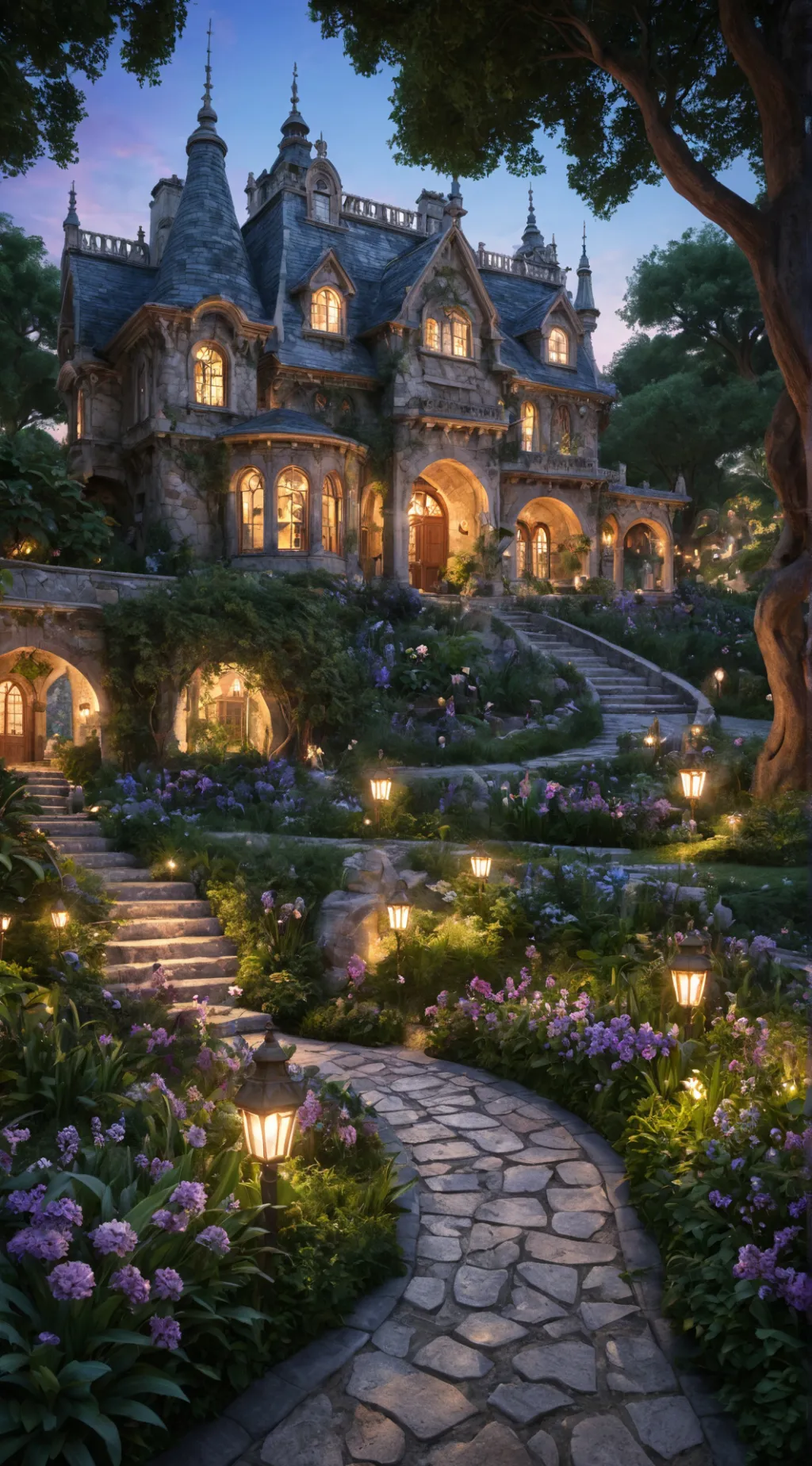 ai character: Your Magic Family  background