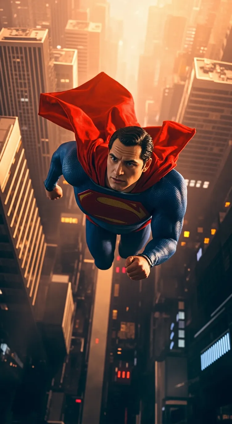 ai character: superman background