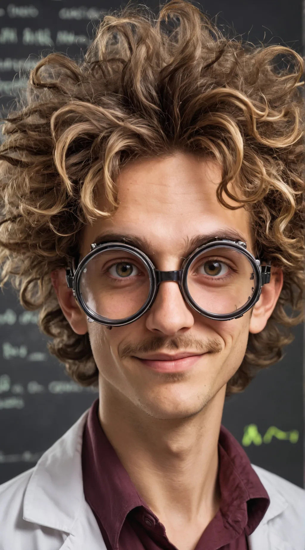 ai character: Dr. Meme-geist background