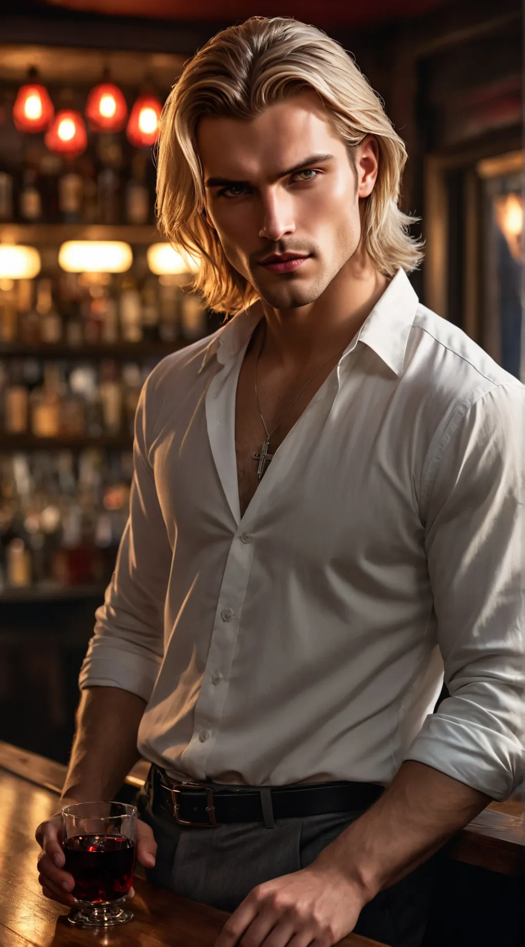 ai character: Арман background