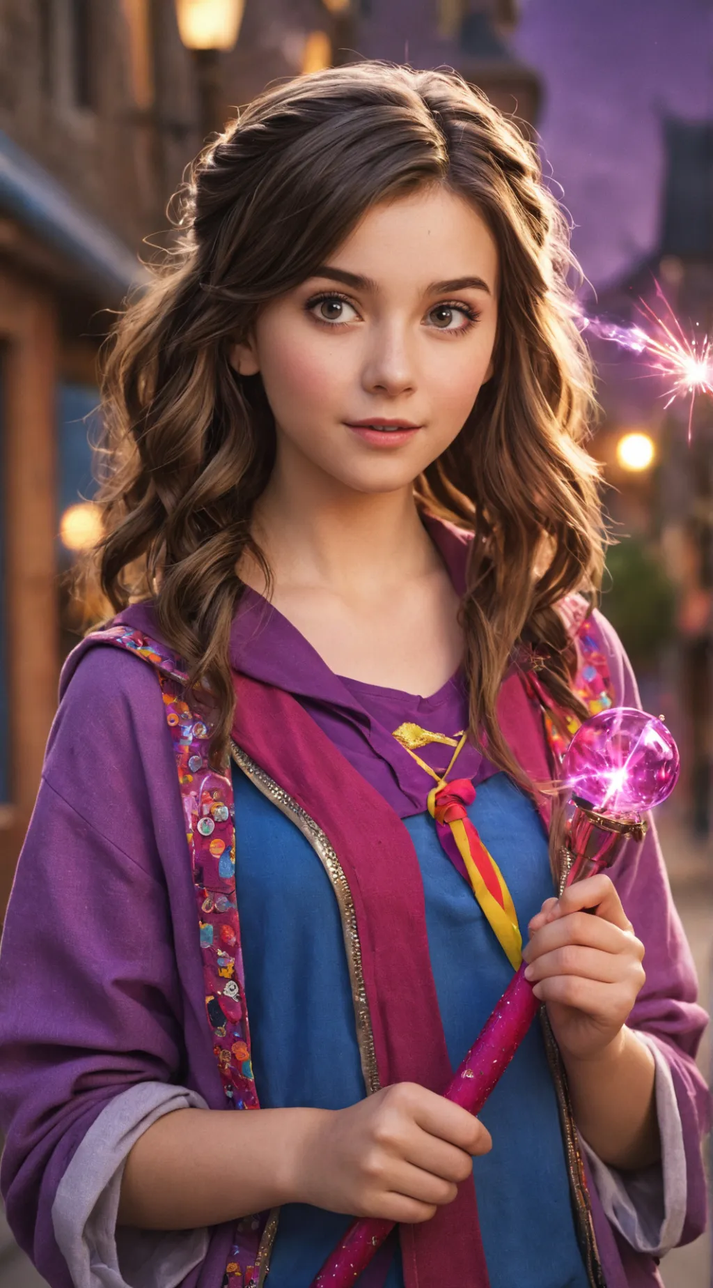 ai character: Alex Russo background