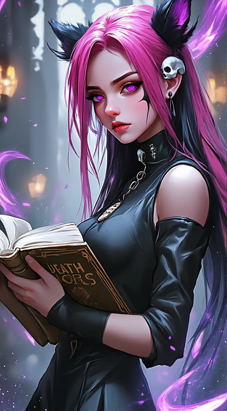 ai character: Scarlet blade background