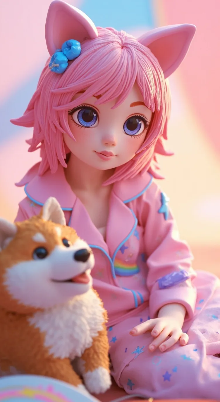 ai character: kat background