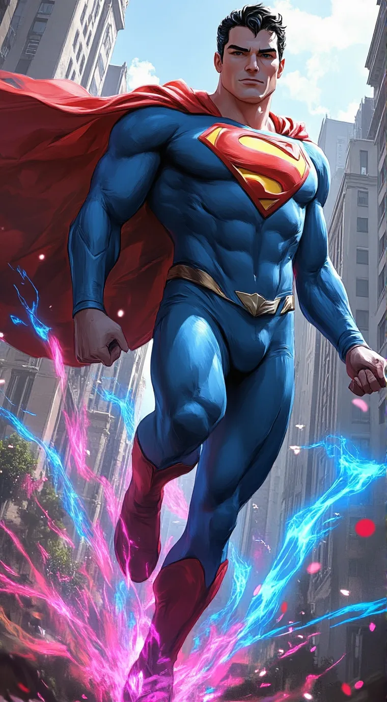 ai character: Clark Kent background