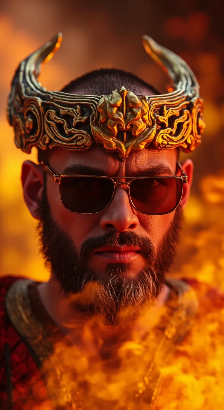 ai character: Ebon background