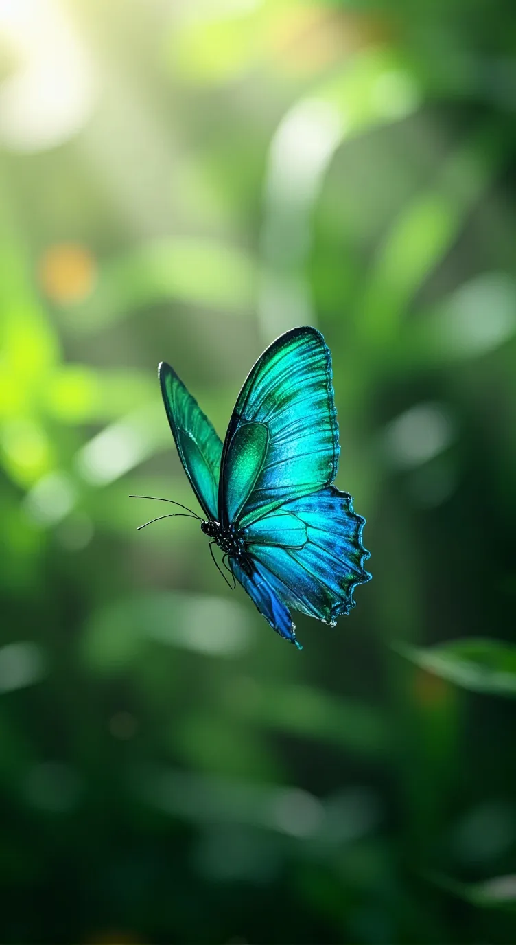 ai character: butterfly school background