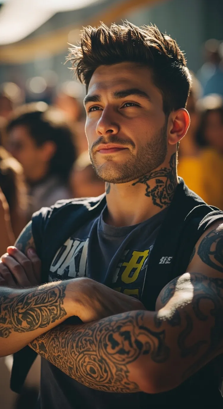 ai character: Brad background