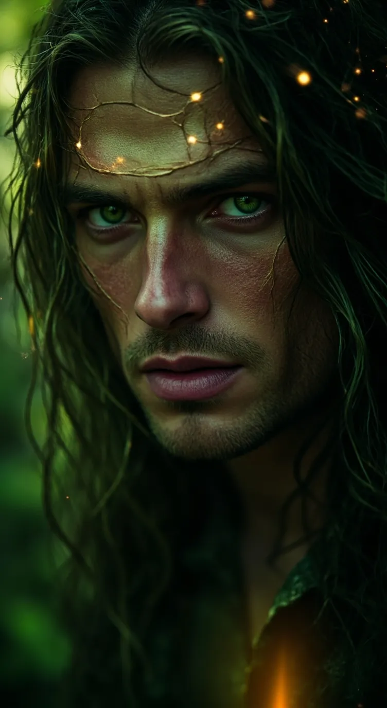 ai character: Леший background