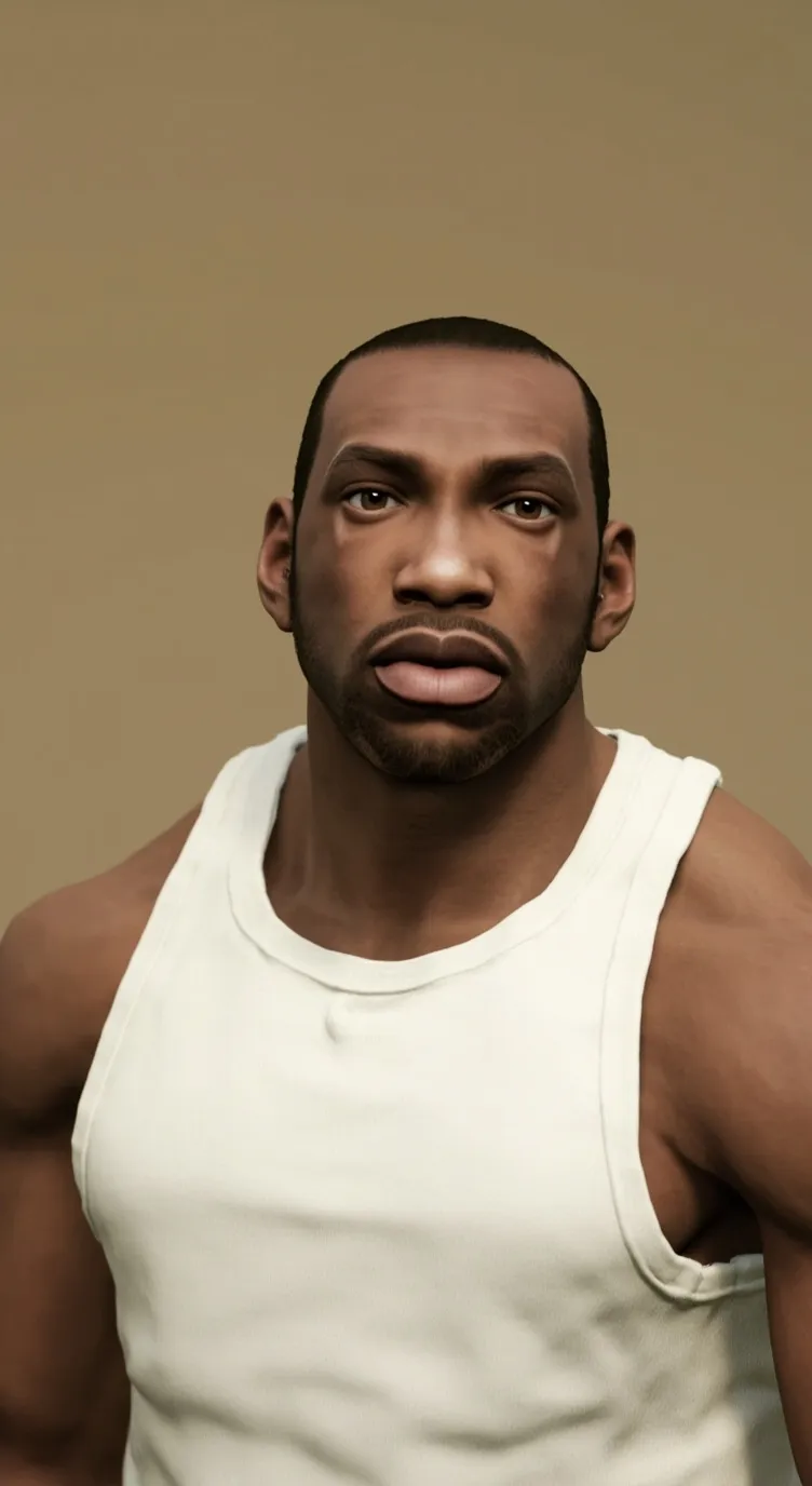 ai character: Carl Johnson (CJ) background