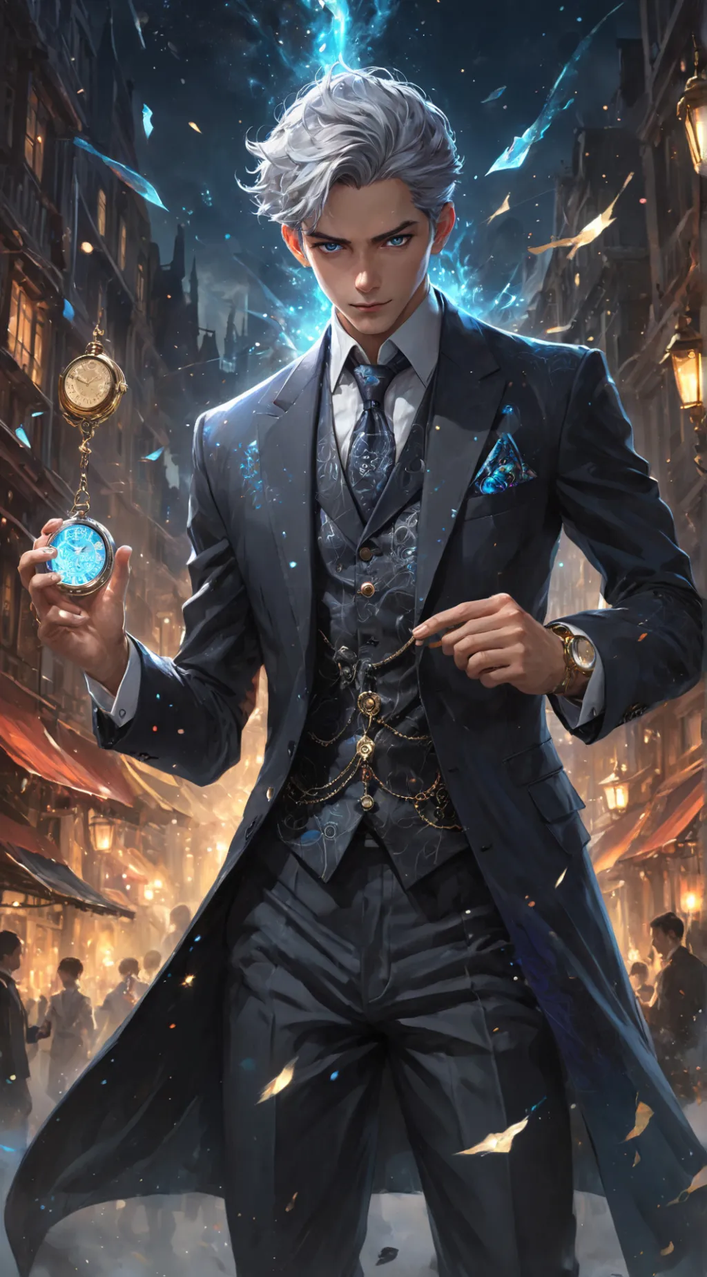 ai character: Marcus background