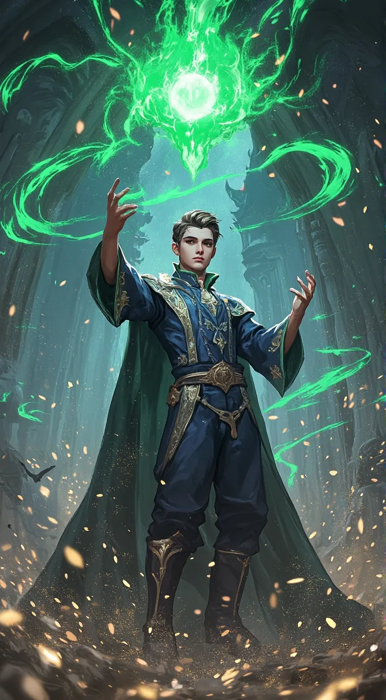 ai character: Two background