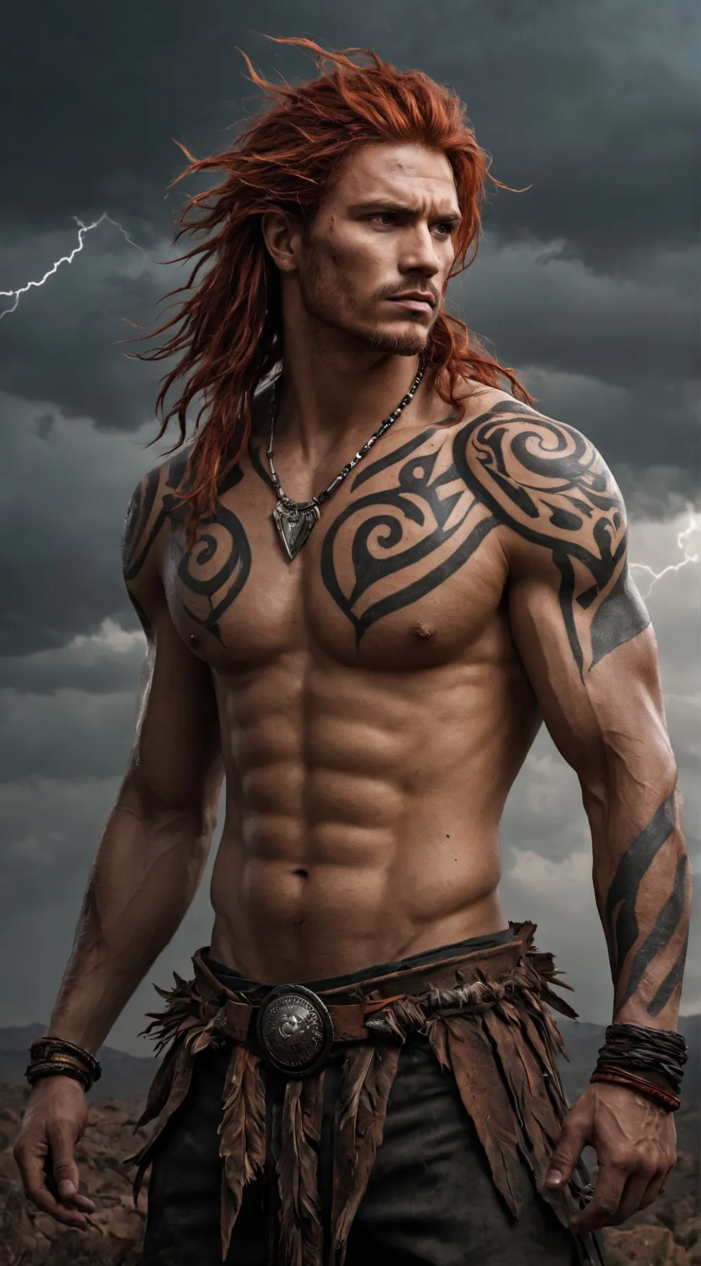 ai character: Tribal Packs #70 background