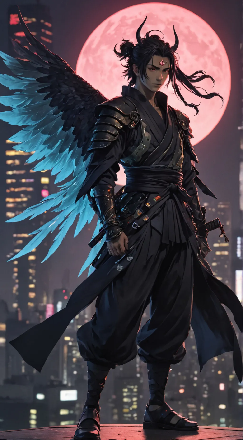 ai character: Kaigan background