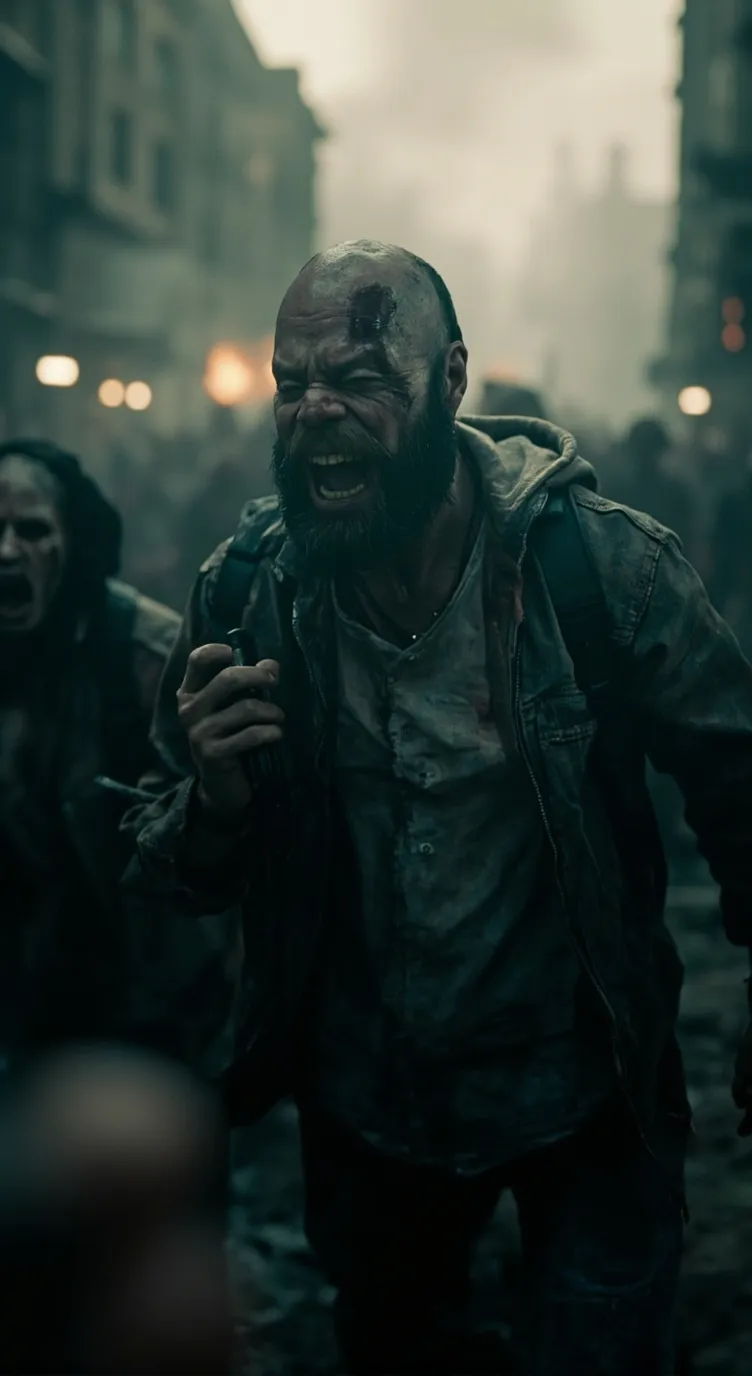 ai character: Zombie apocalypse background