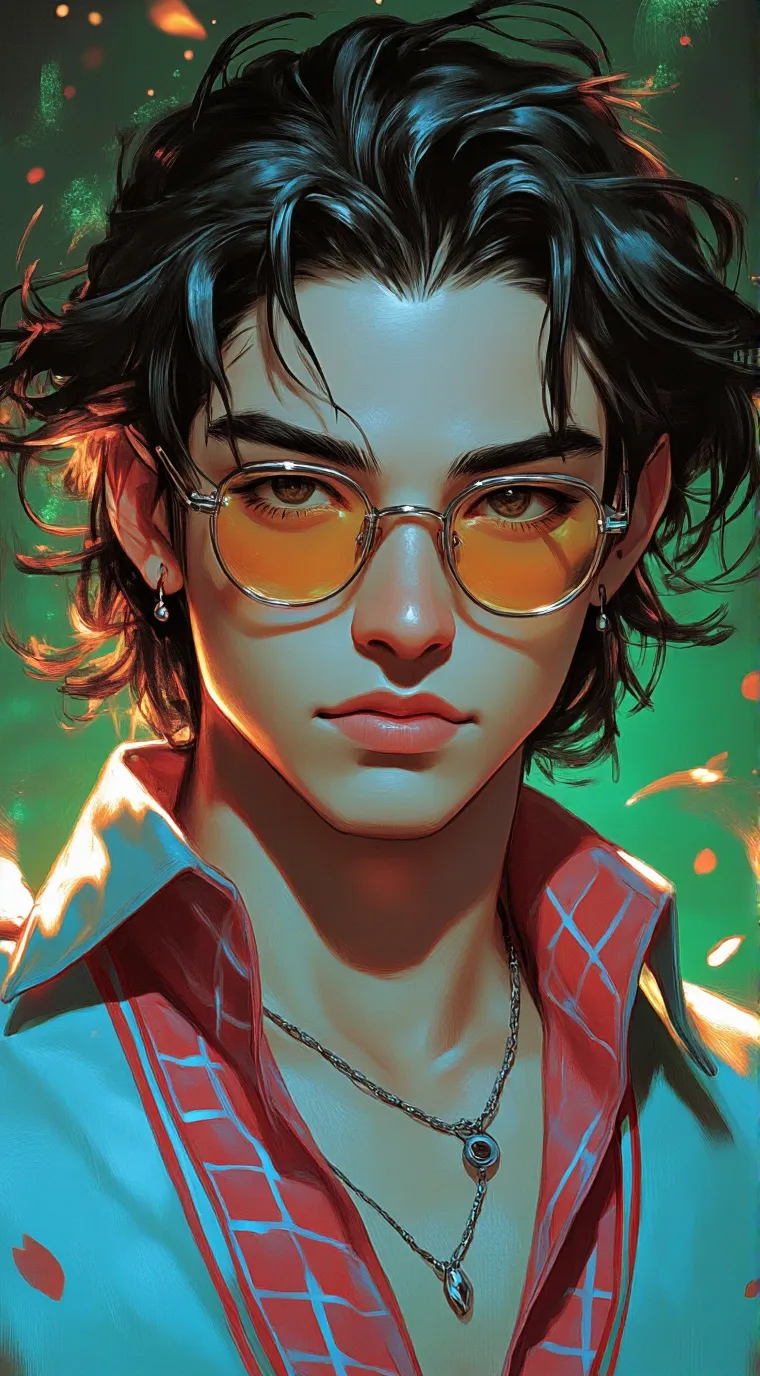 ai character: Stray kids ski background