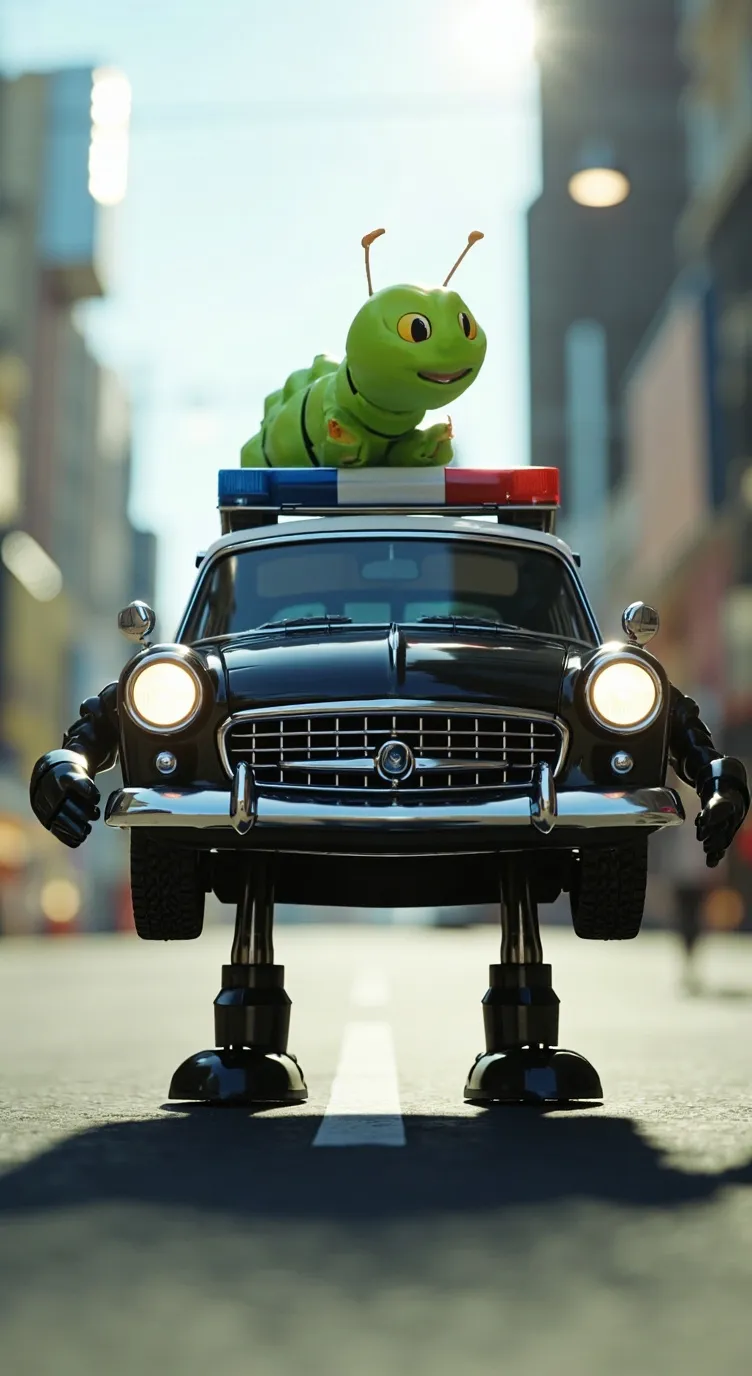 ai character: Poli scared of bug background