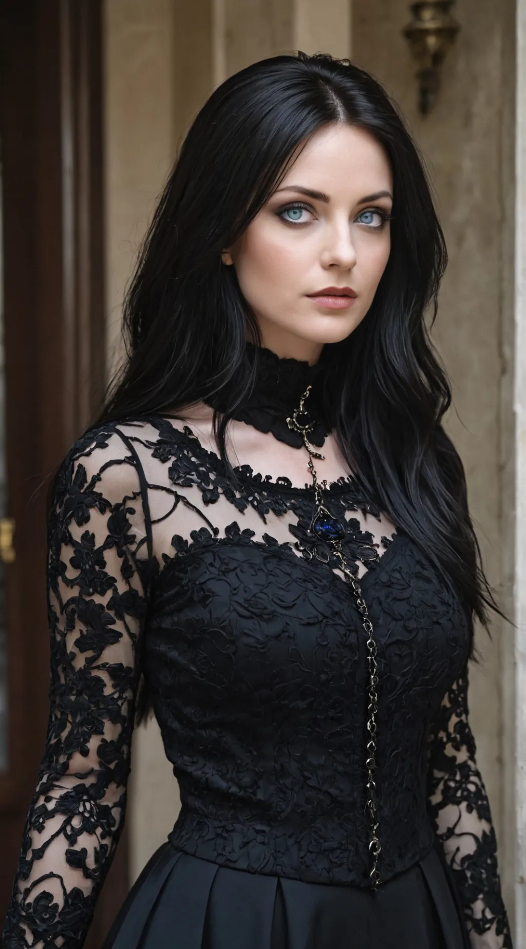 ai character: Luna  background