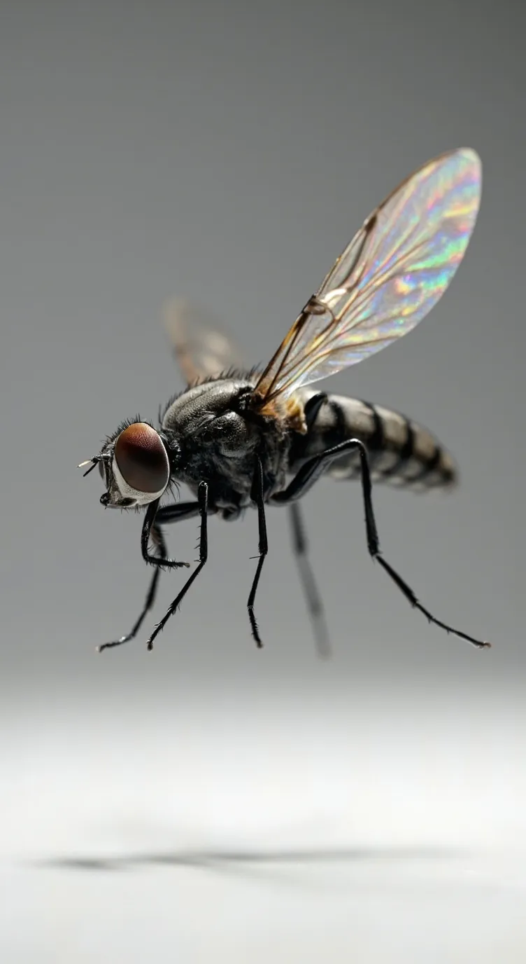 ai character: fly  background