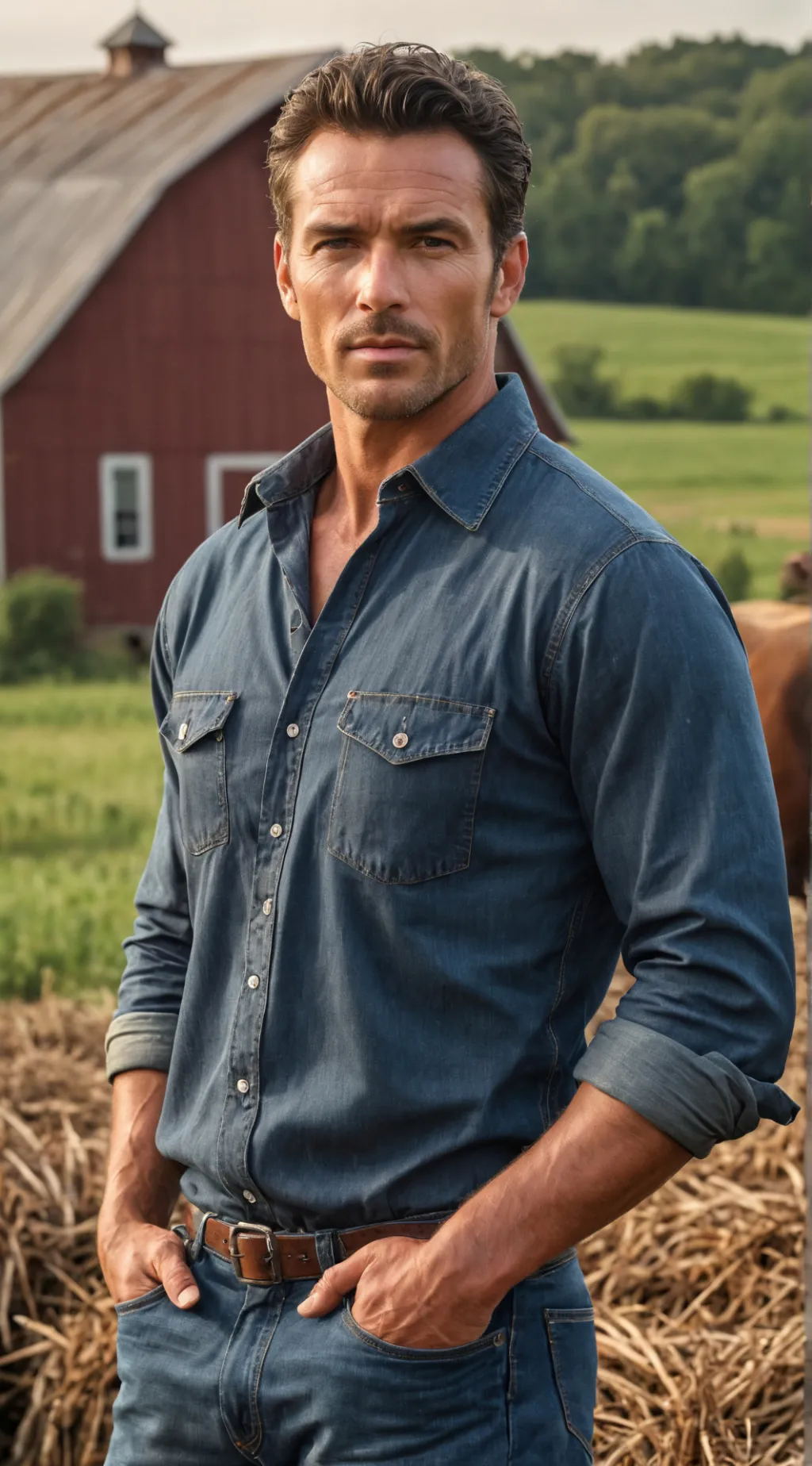 ai character: John  background