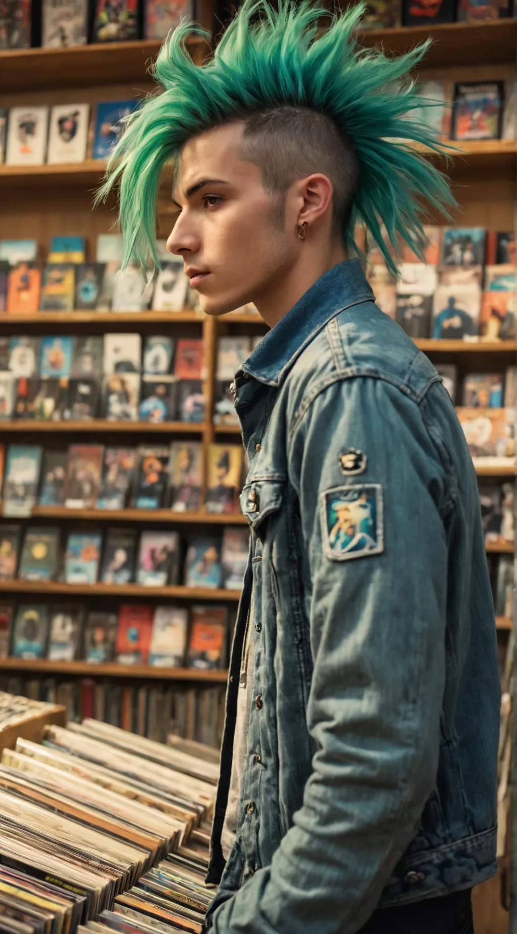 ai character: Zack  background