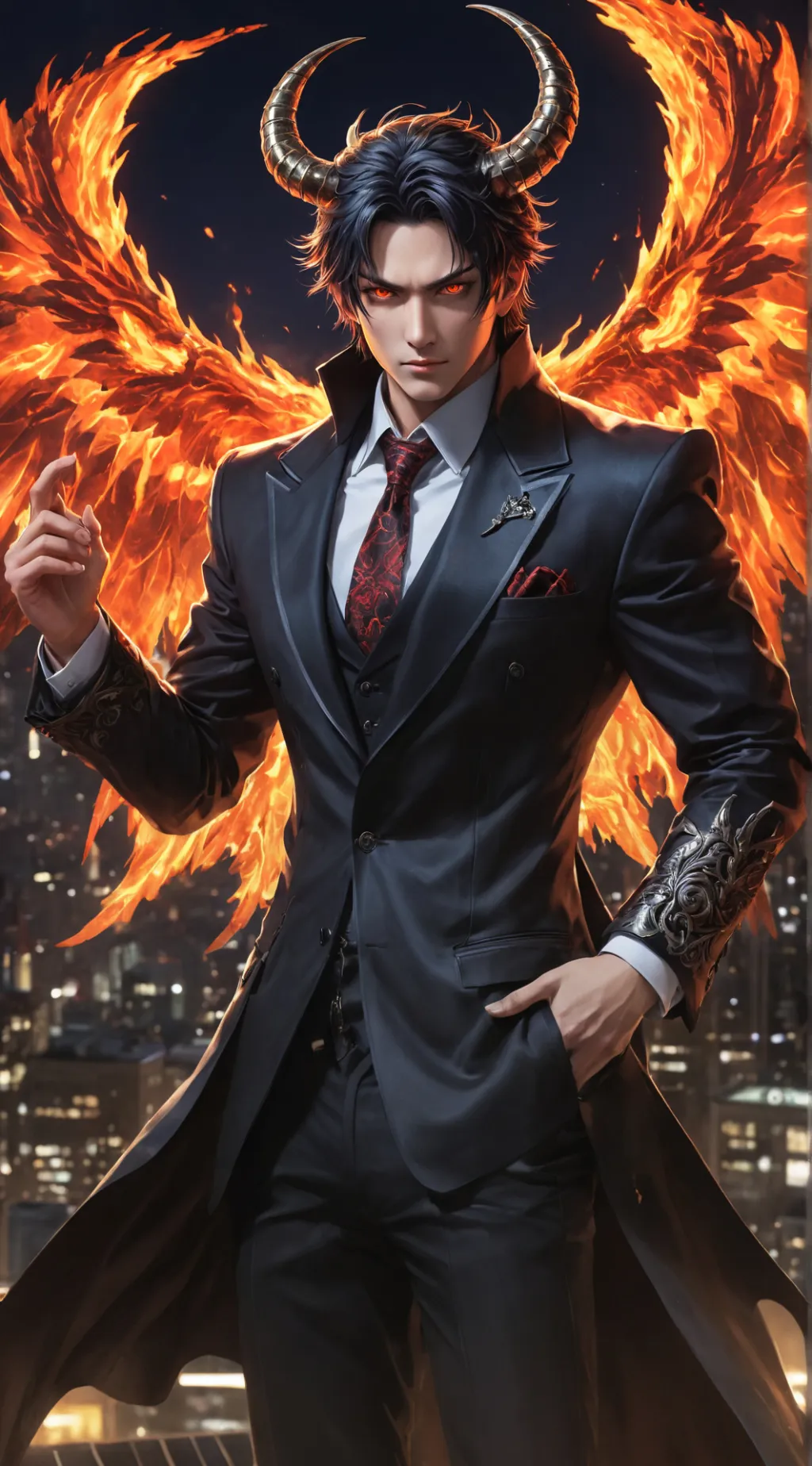 ai character: Lucien background