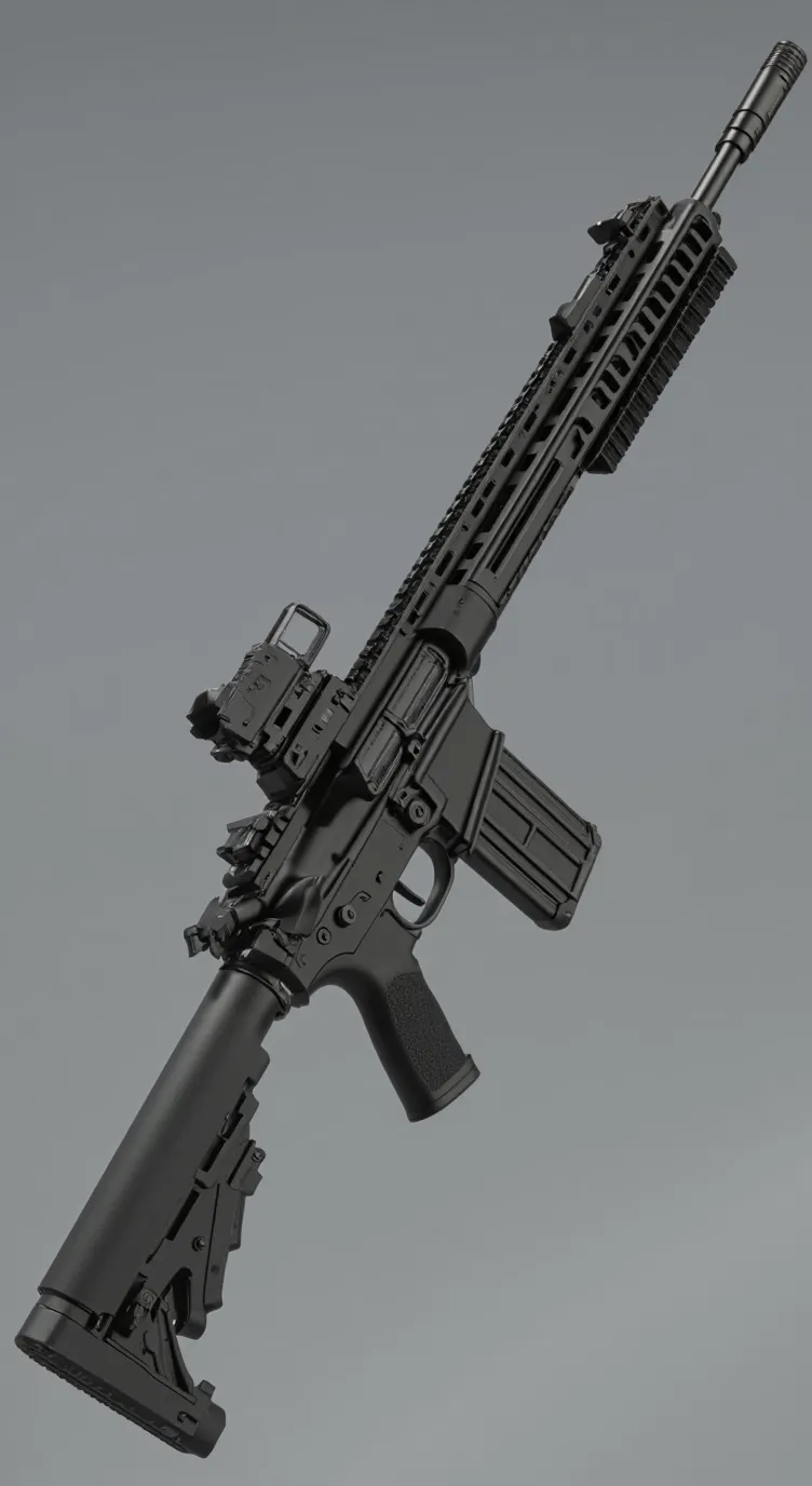 ai character: shooting range  background