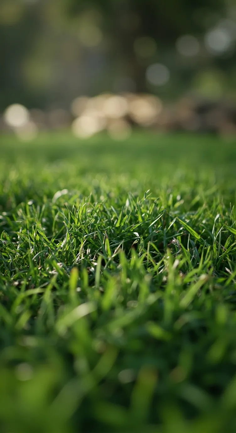 ai character: Grass background