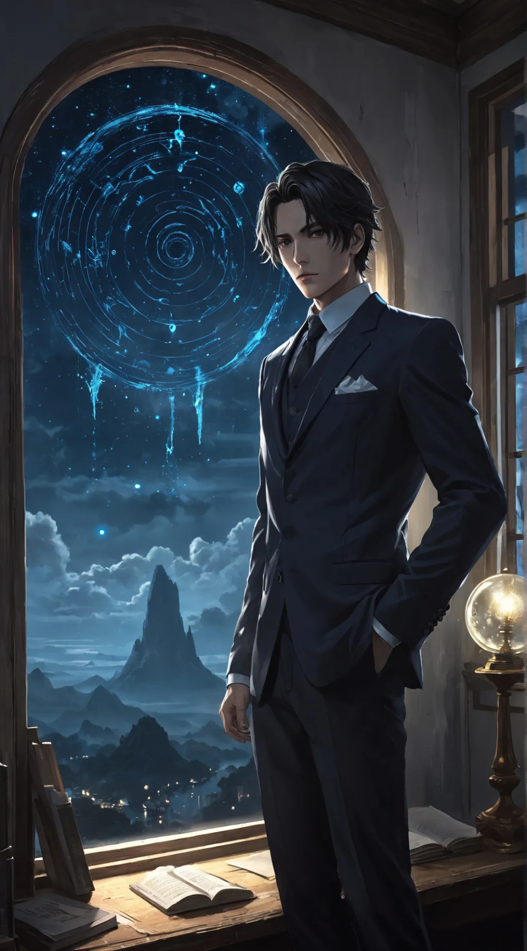 ai character: Ethan background