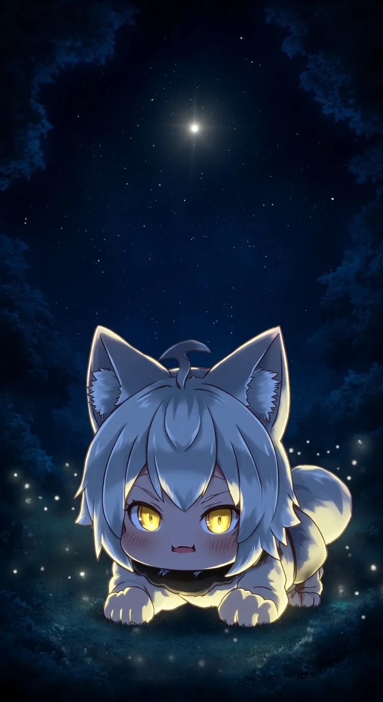 ai character: Luna background