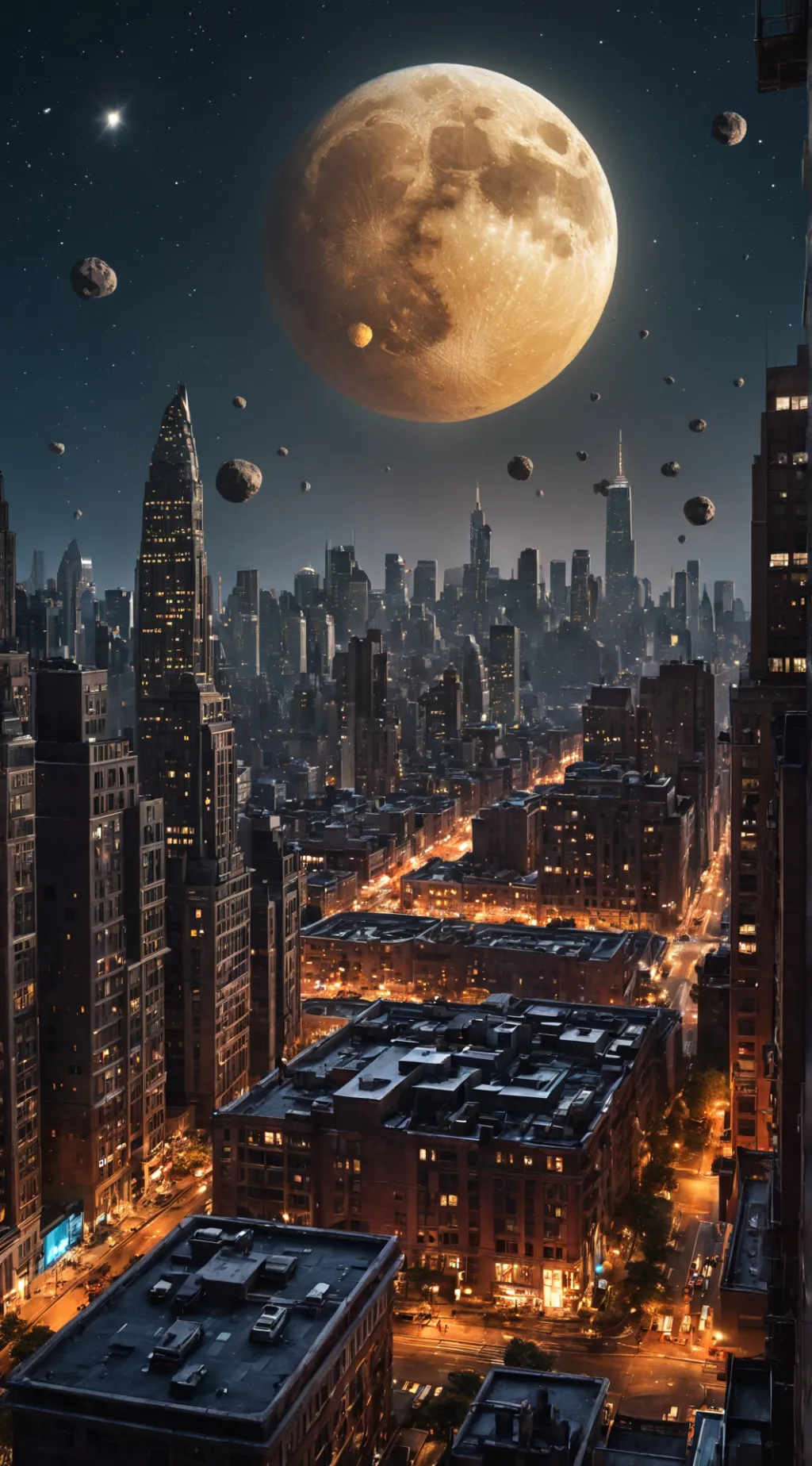 ai character: breaking News  background