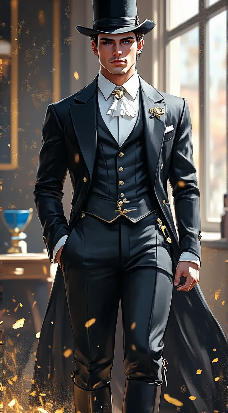 ai character: Arthur  background