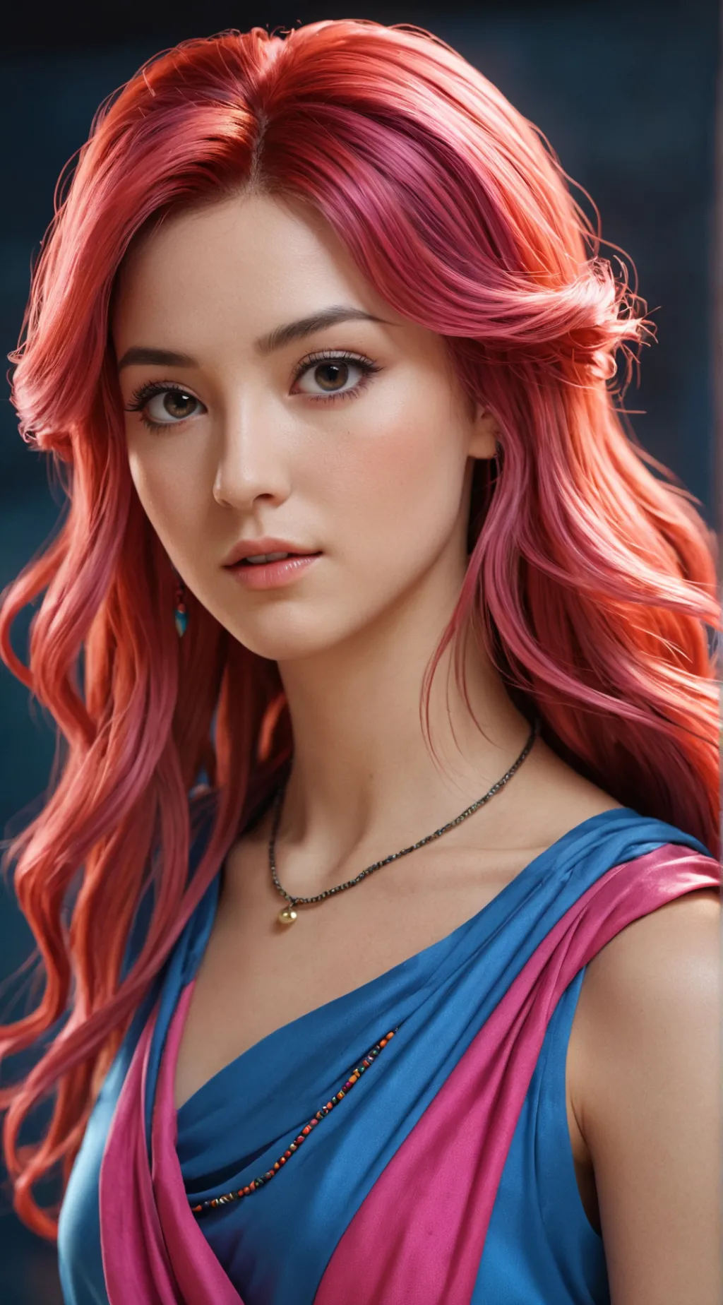 ai character: Jennifer  background