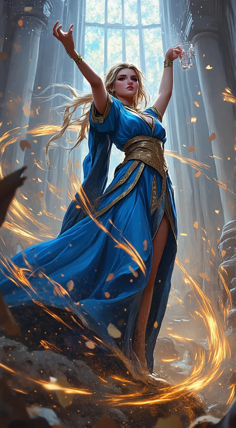 ai character: HP Concert background