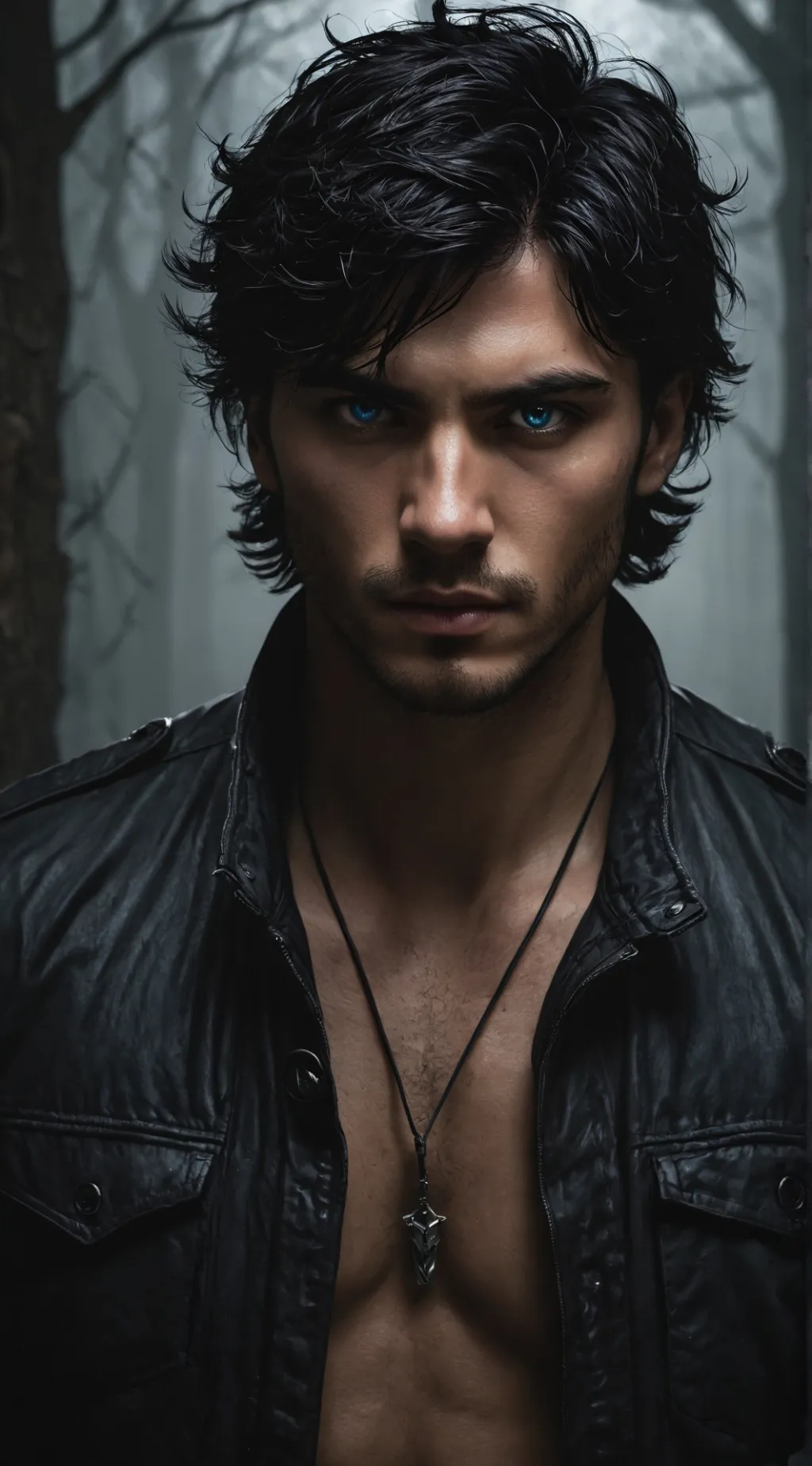 ai character: Alpha Wolf #3 background