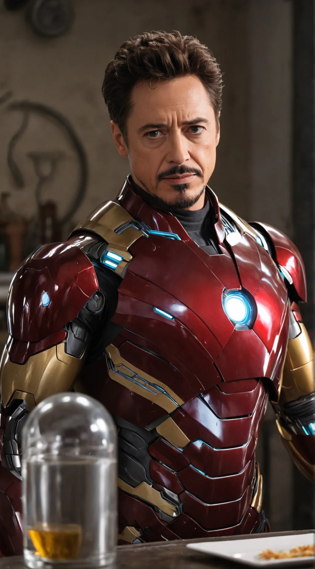 ai character: Tony Stark (Iron M background