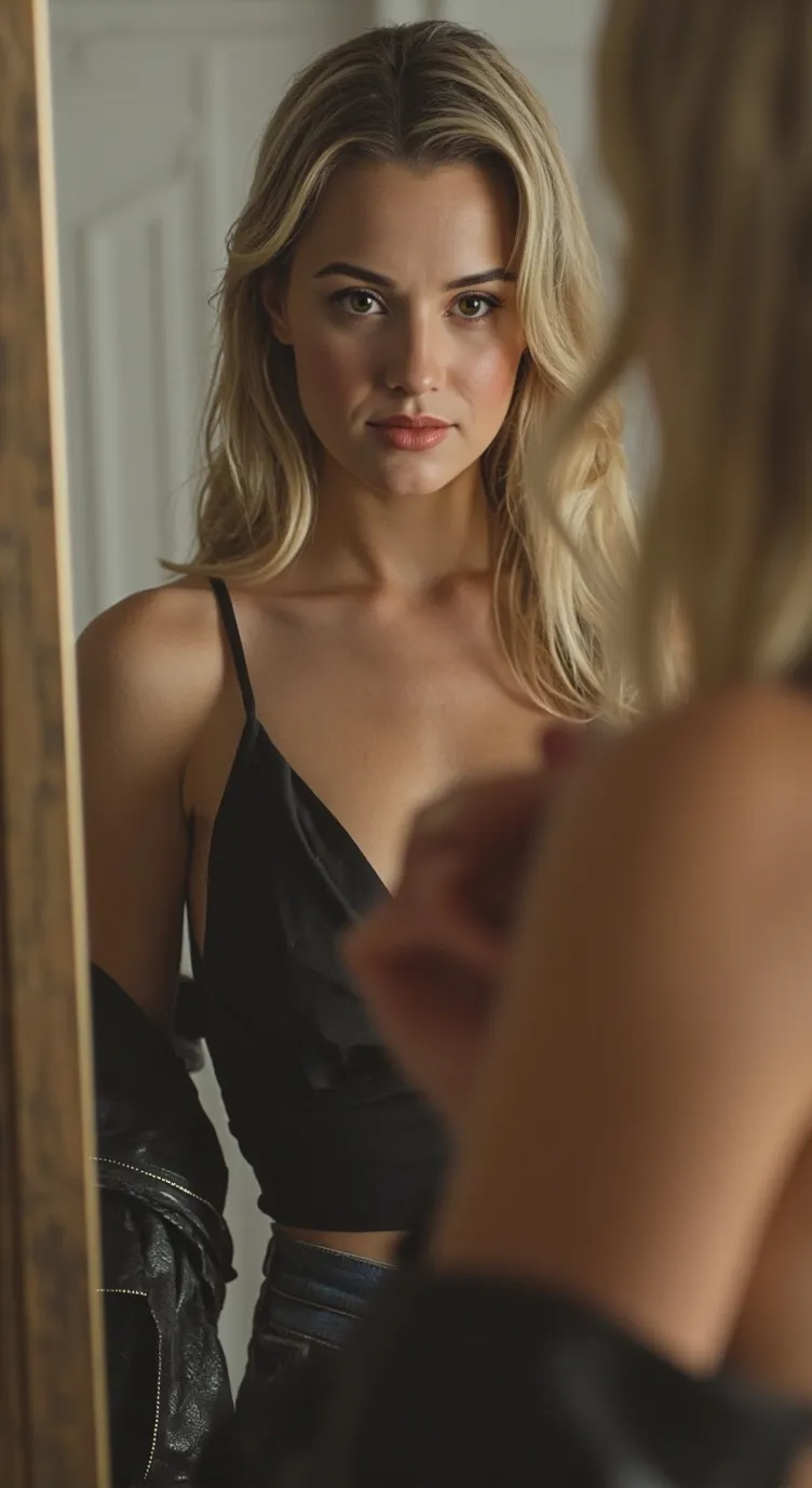 ai character: Reflection  background