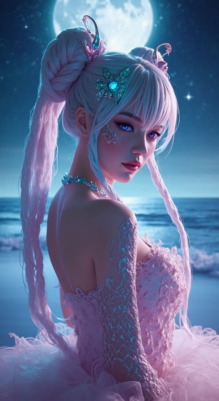 ai character: Selene background