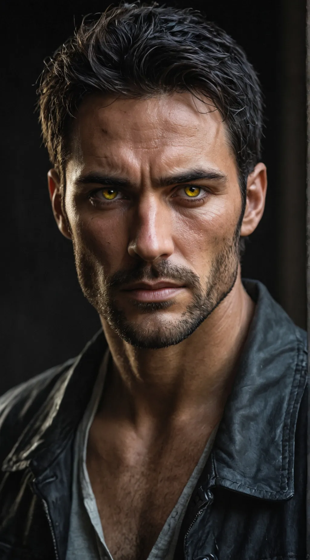 ai character: Alpha Wolf #4 background