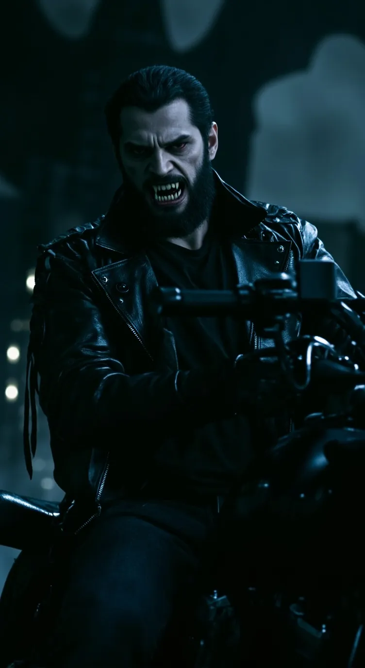 ai character: Ben(Vampire Biker) background