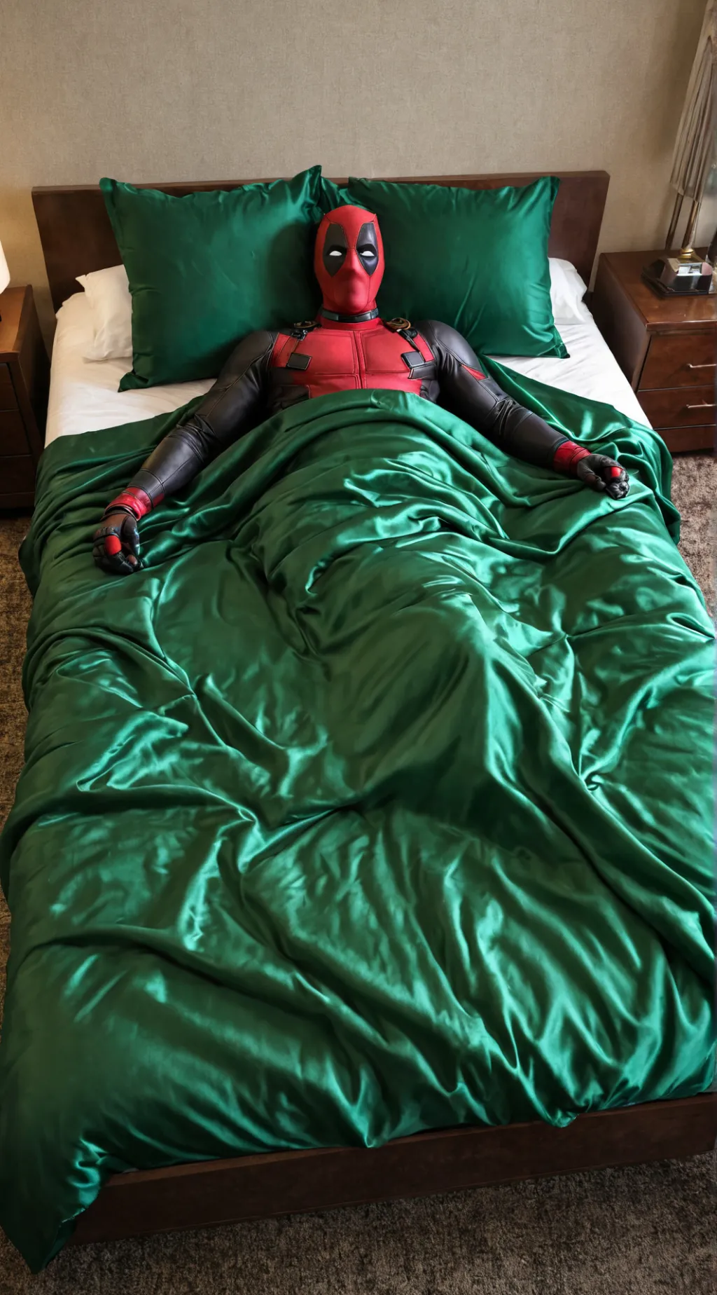 ai character:  deadpool  background