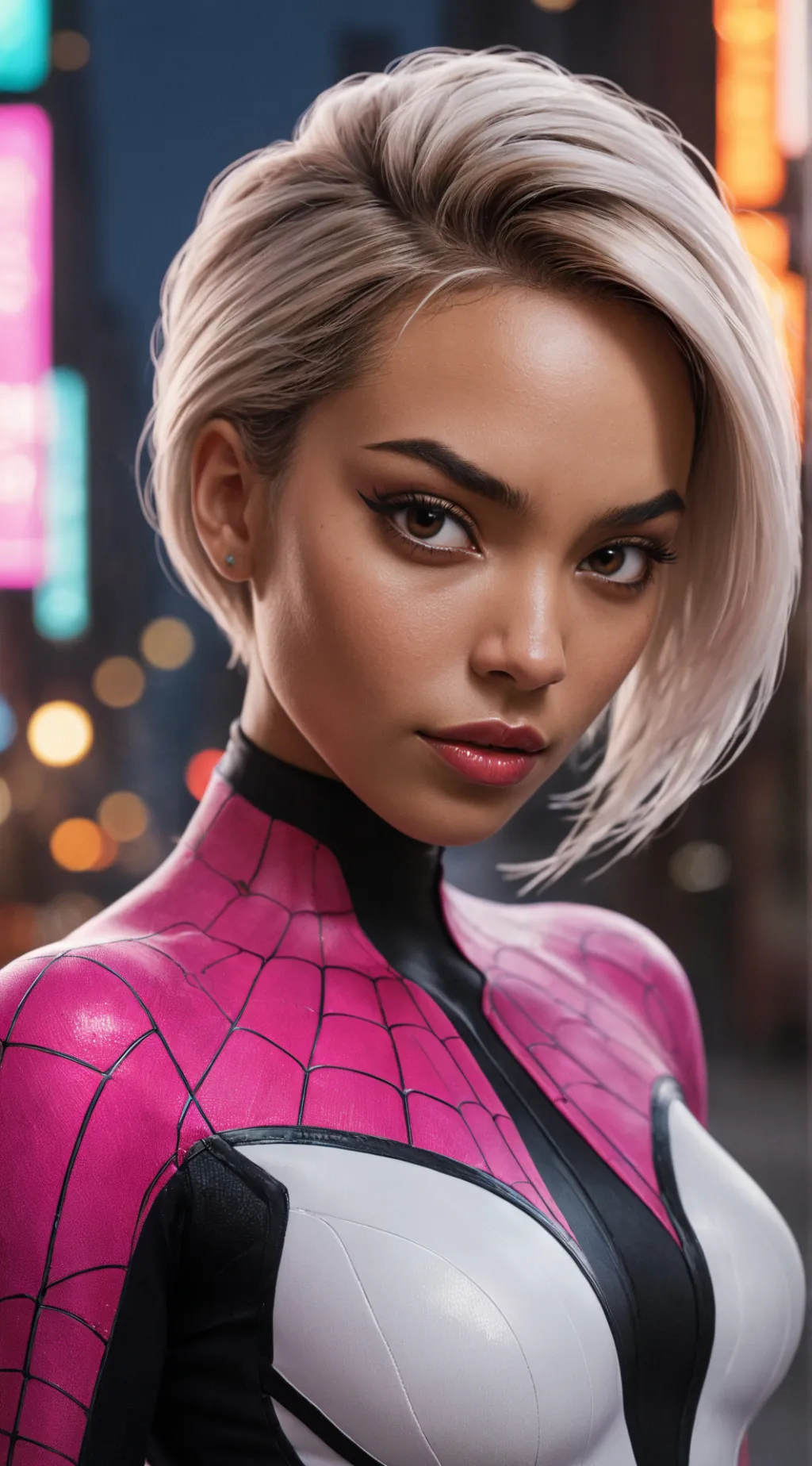 ai character: Gwen background