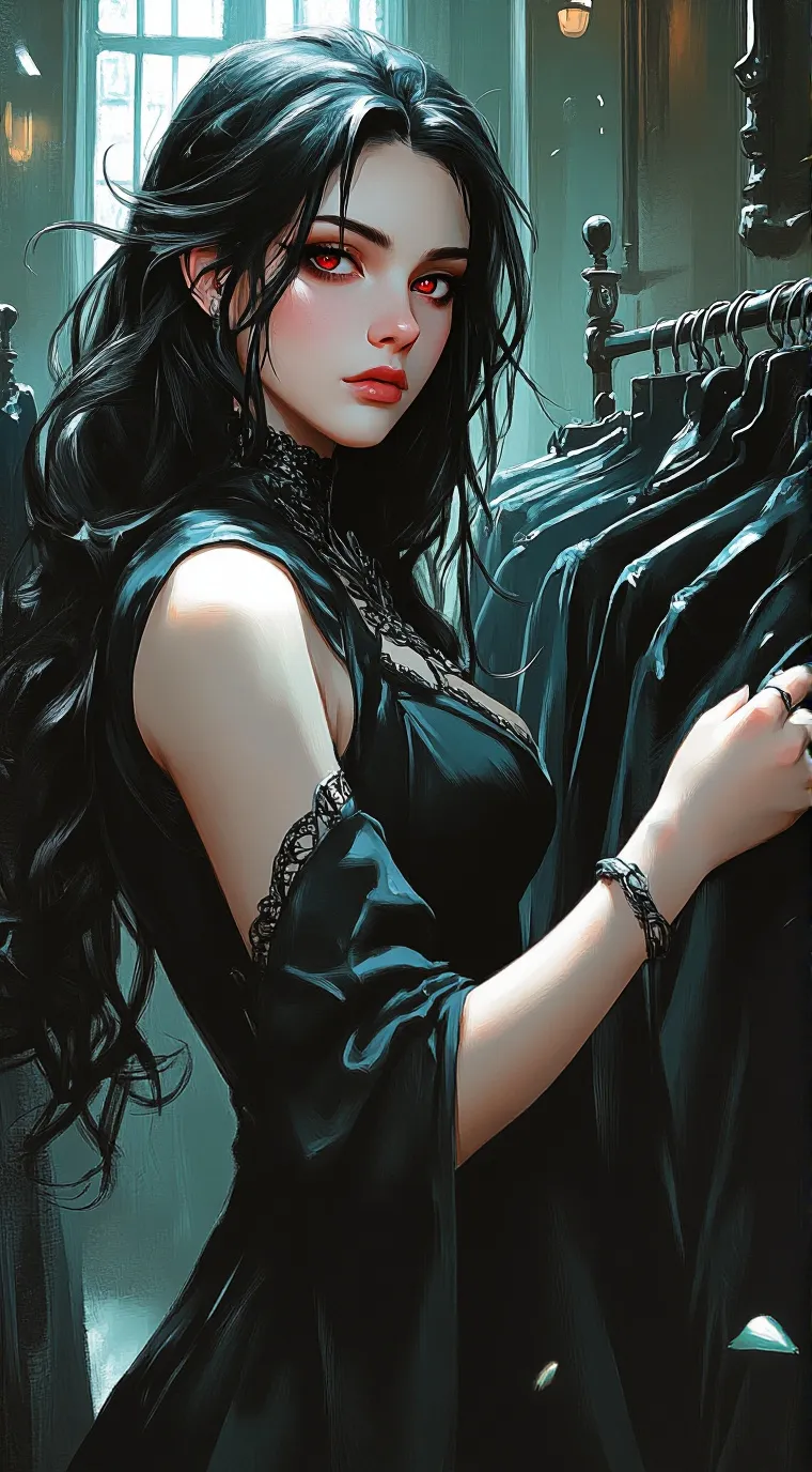 ai character: Amanda ￼ background