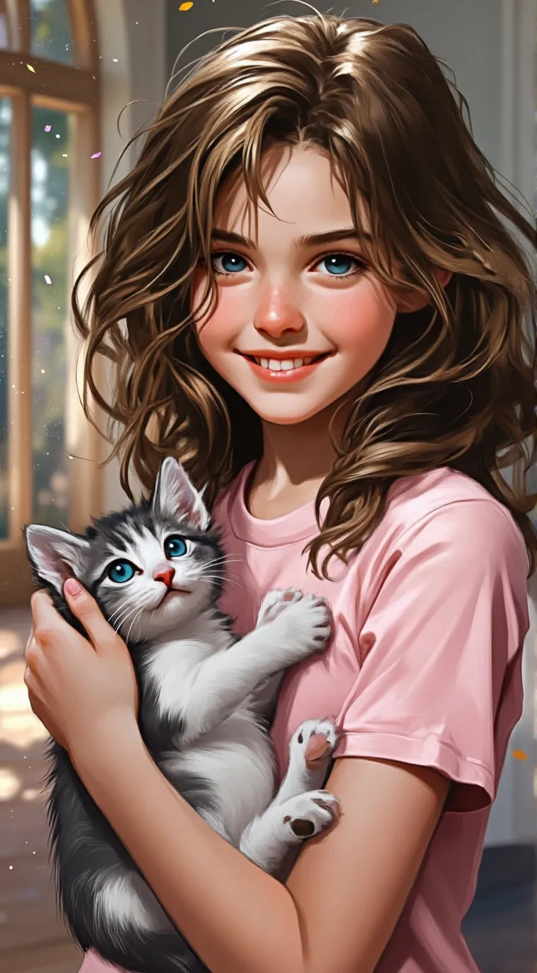 ai character: emily background