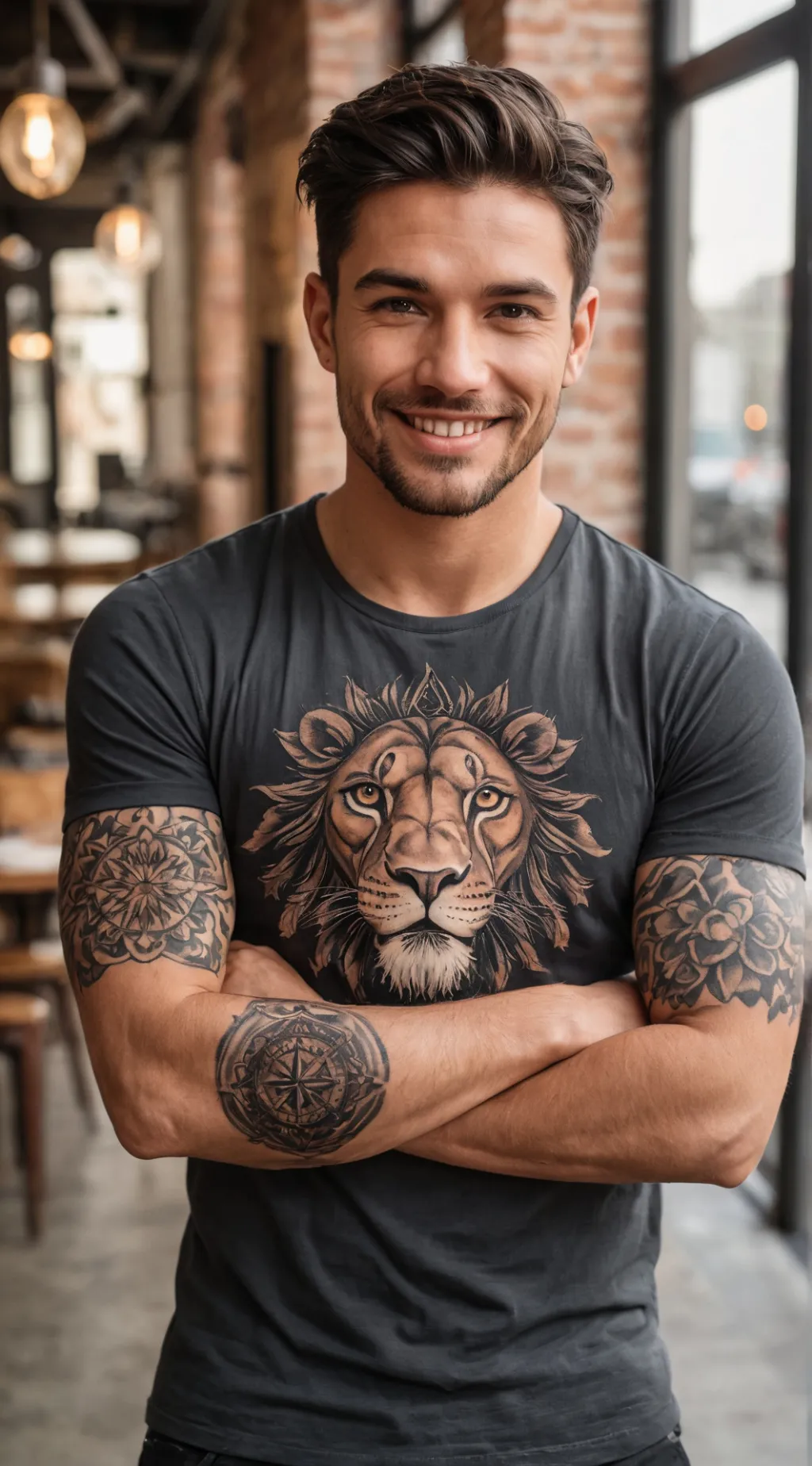 ai character: Mac  background