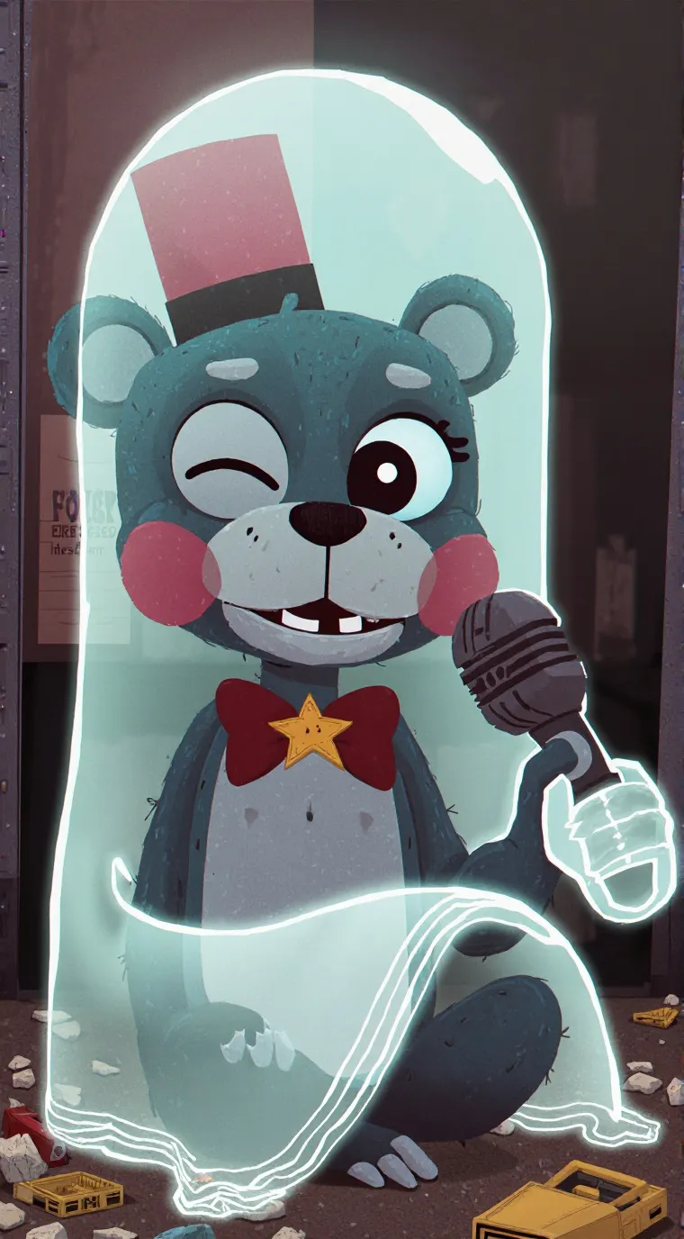 ai character: LEFTY!!  background